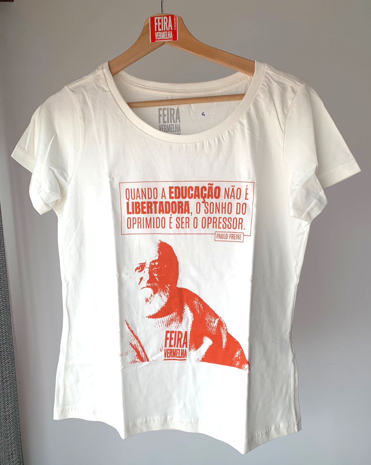 Camiseta Paulo Freire