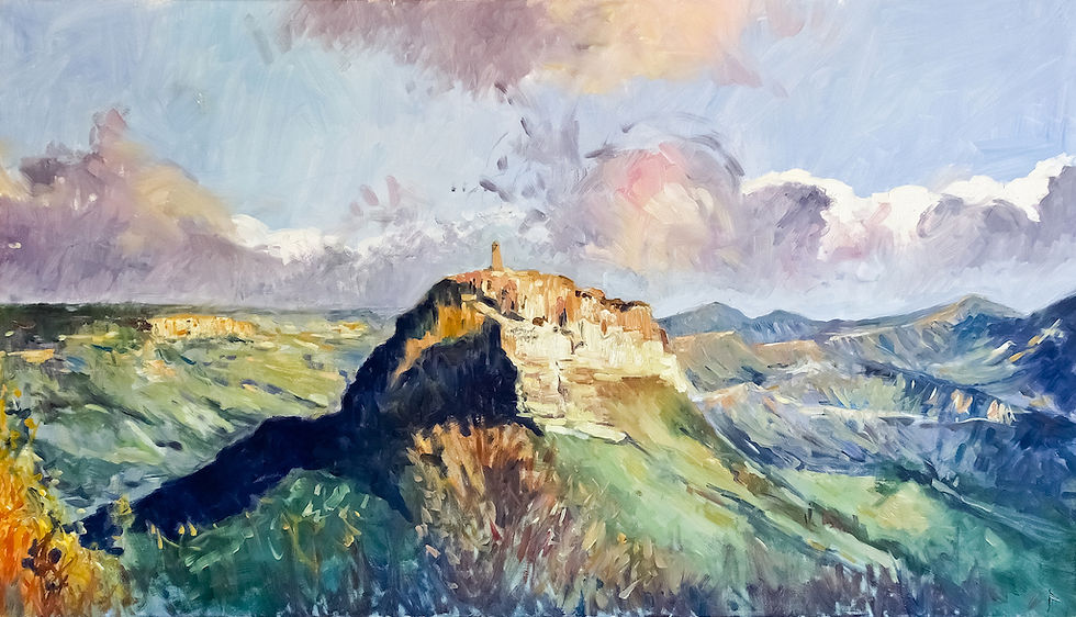 Forteresse en italie 140x80