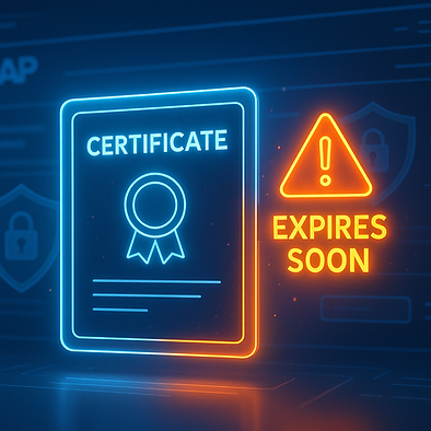 Certificate expires soon