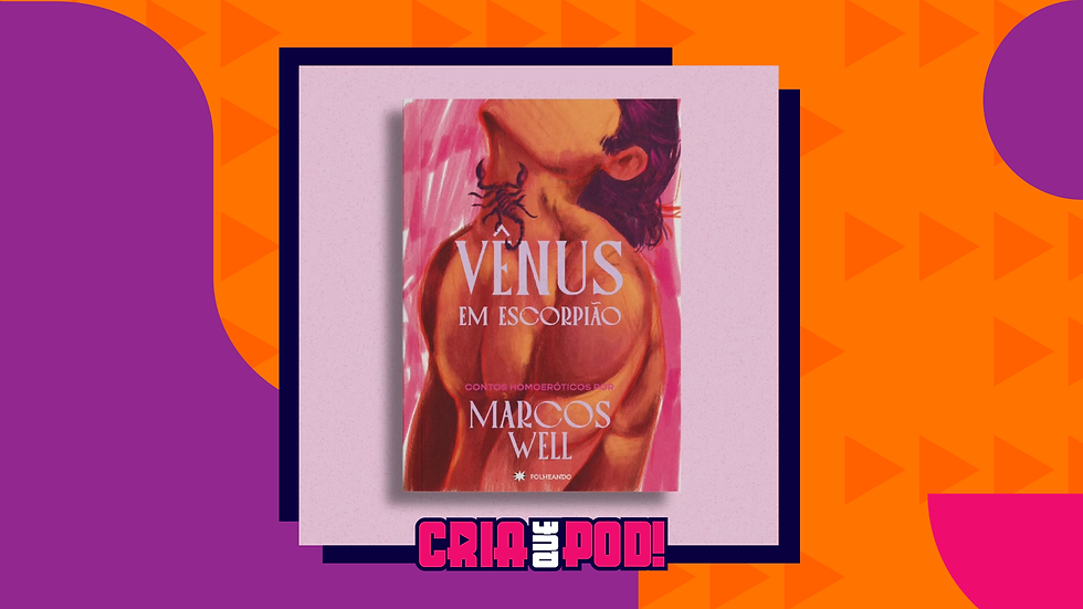 capa do Livro Vênus em Escorpião