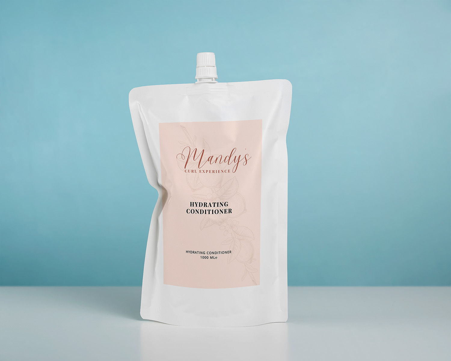 Mandy’s Curl Experience Hydrating Conditioner 1000 ml ( Refill Pouch verpakking)