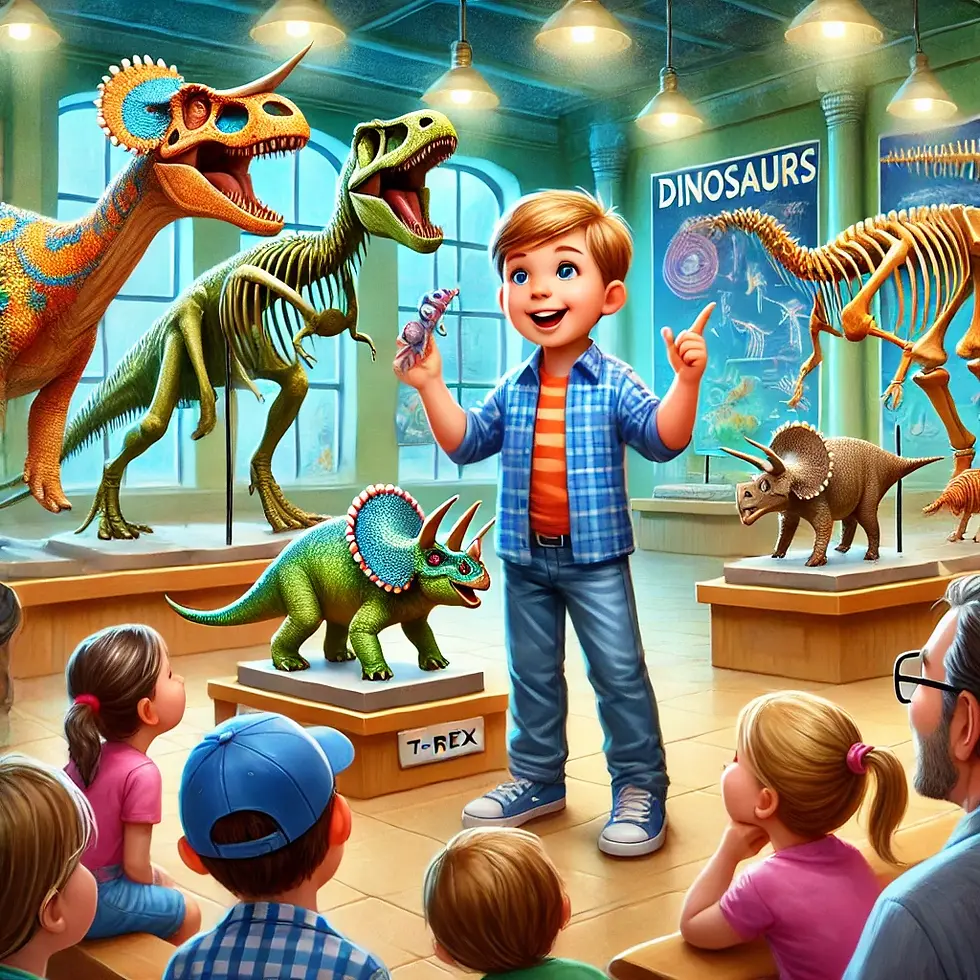 Dino-mite Discoveries: Unlocking Your Child's Potential Through Dinosaur Adventures.