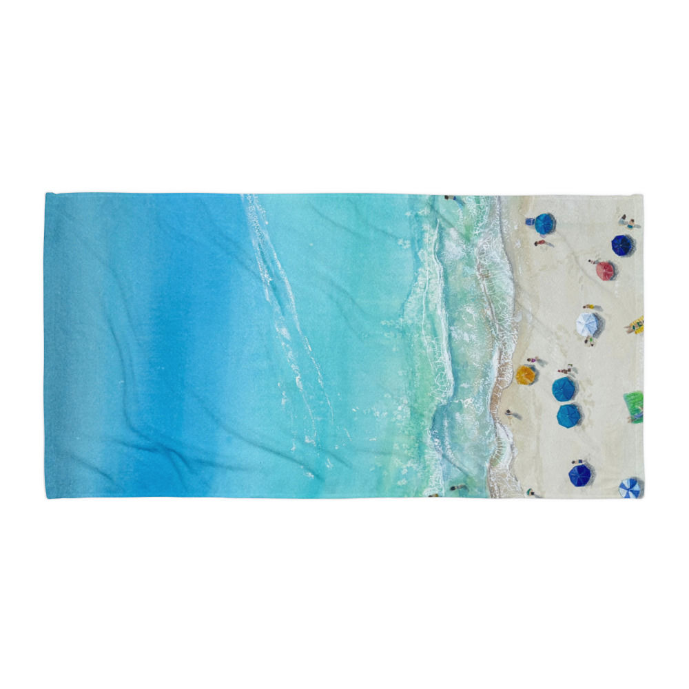 No Wake Beach Towel