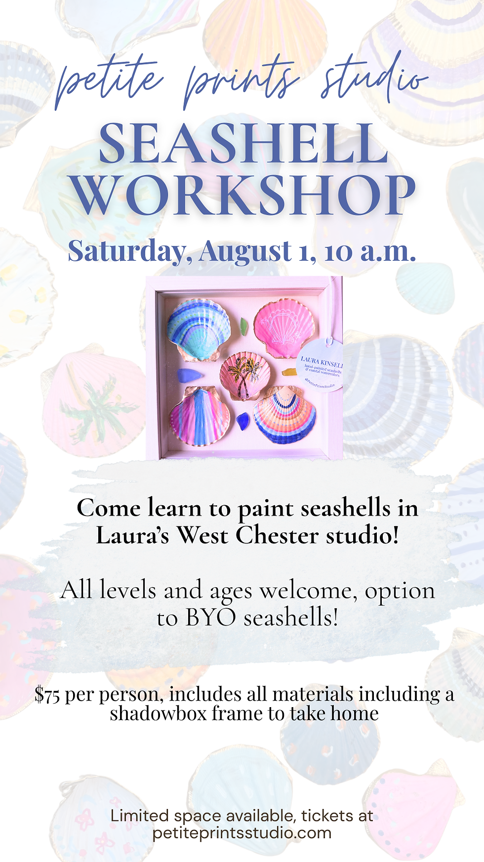 Seashell Painting Workshop