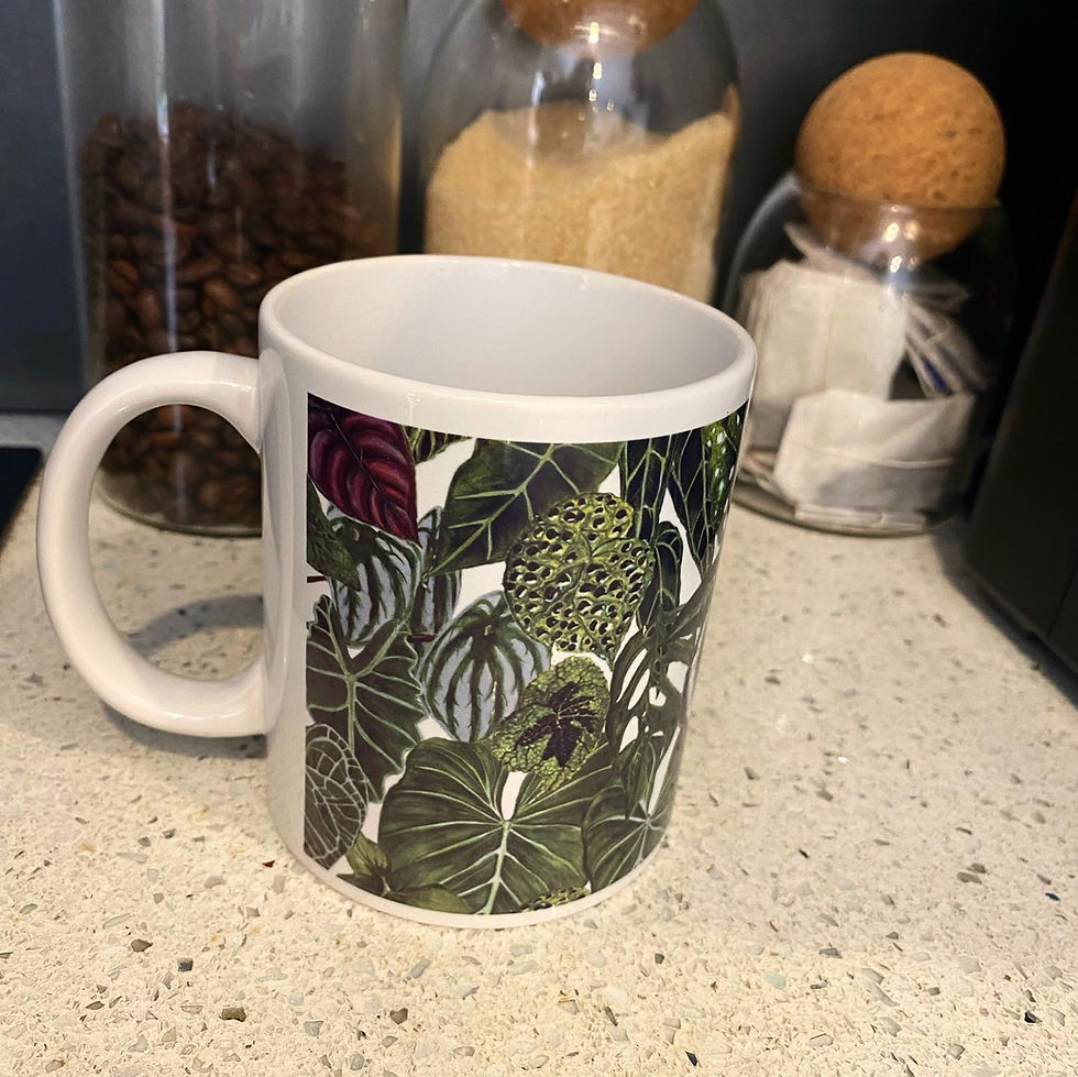 Thumbnail: Botanical Collage Mug 