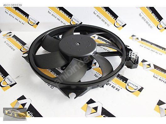 RENAULT FLUENCE MEGANE 3 FAN MOTORU ORJİNAL YAN SANAYİ YEDEK PARÇA