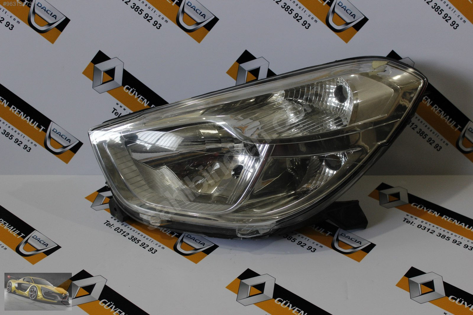 DACİA DOKKER ÖN FAR ORJİNAL SIFIR YAN SANAYİ