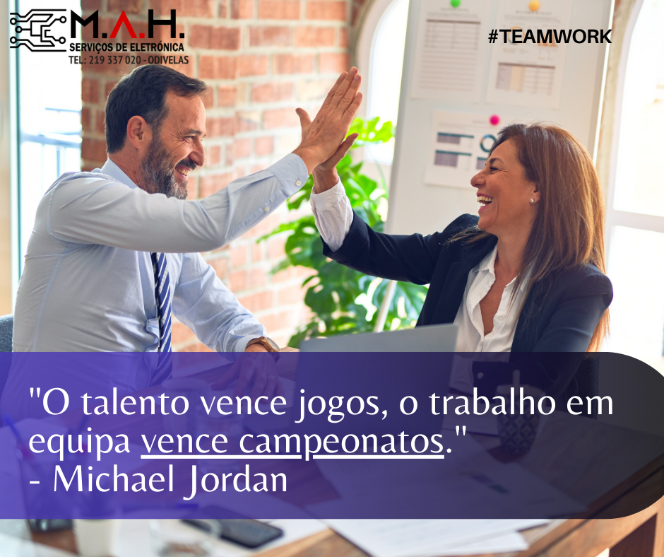 Trabalhamos consigo, para si! #TEAMWORK