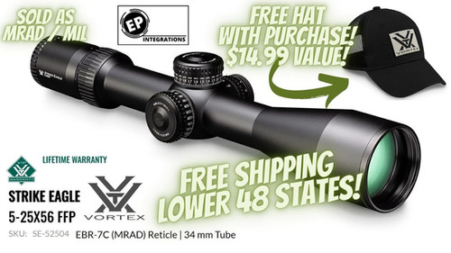 実物VORTEX STRIKE EAGLE AD-Delta セット Vortex Strike Eagle 5-25x56 FFP MRAD