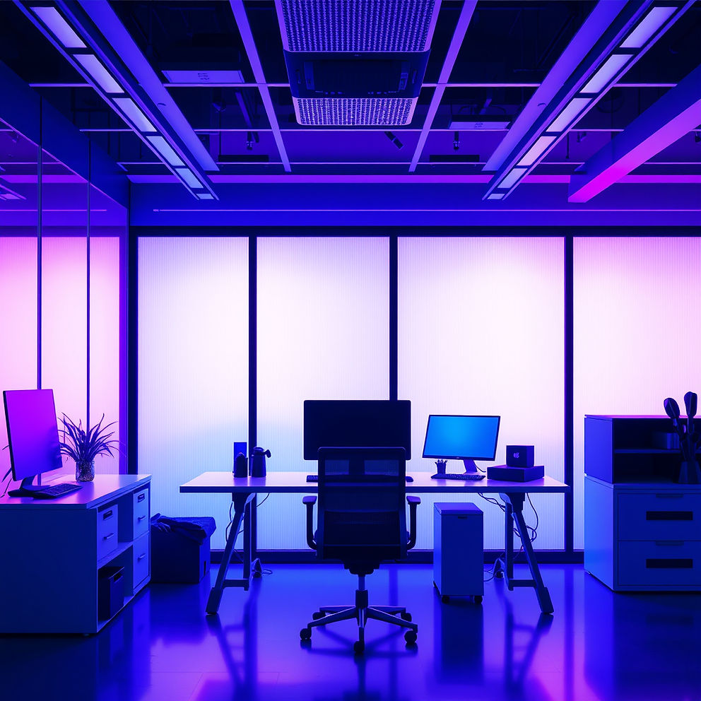 techy modern digital office, blue and purple background lights_.jpg