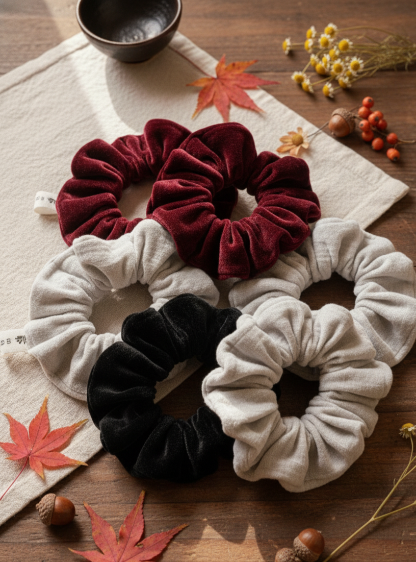 Scrunchies Vichy/Liso