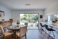 Family Room with Adjoining Open Kitchen