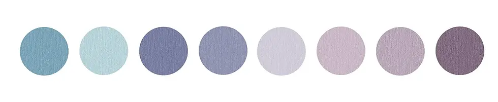 Lavender color palette