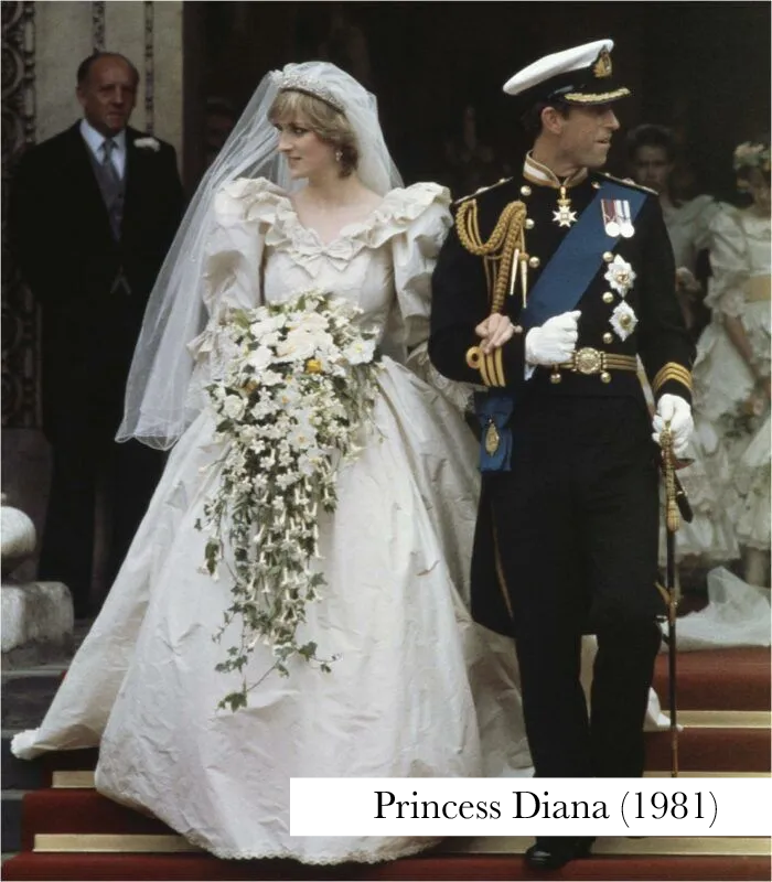 Princess Diana wedding photo
