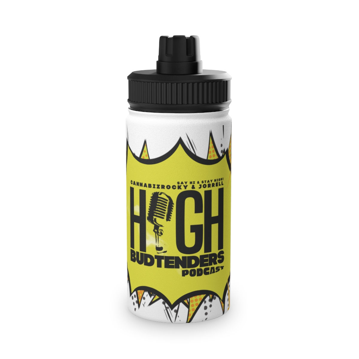 Stainless Steel Water Bottle, Sports Lid