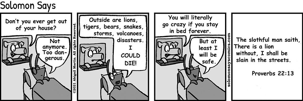 Thumbnail: Solomon Says Vol. 1: Biblical Proverbs in Comics