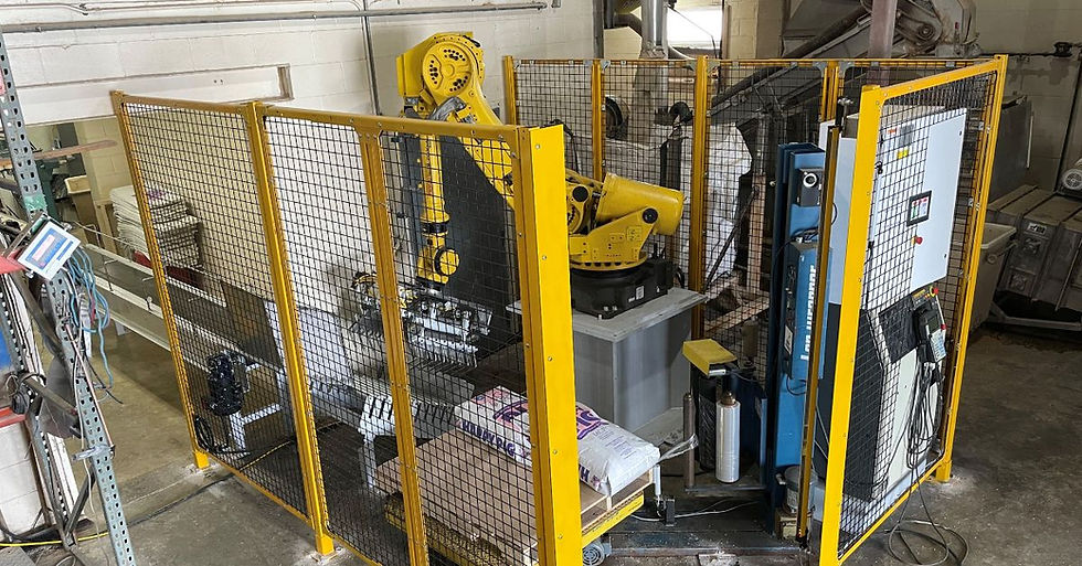 How Palletizing Robots Improve Efficiency