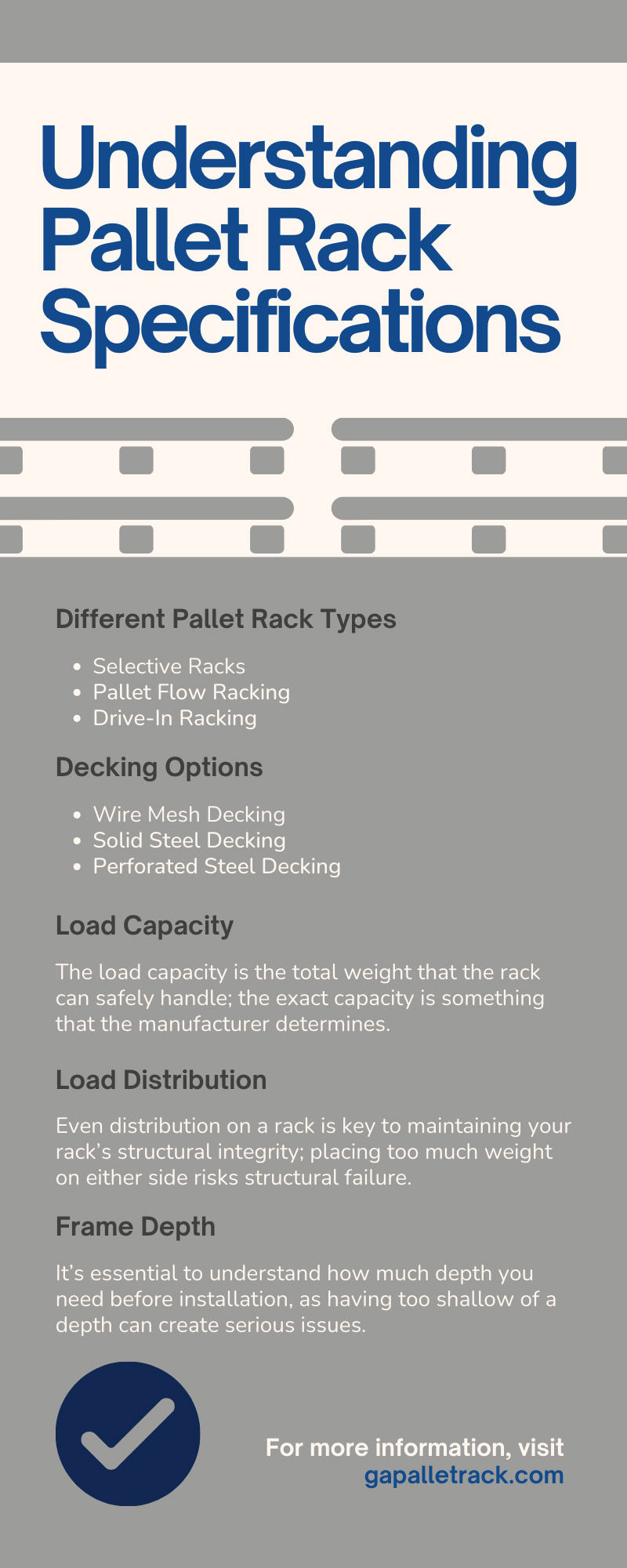 Understanding Pallet Rack Specifications