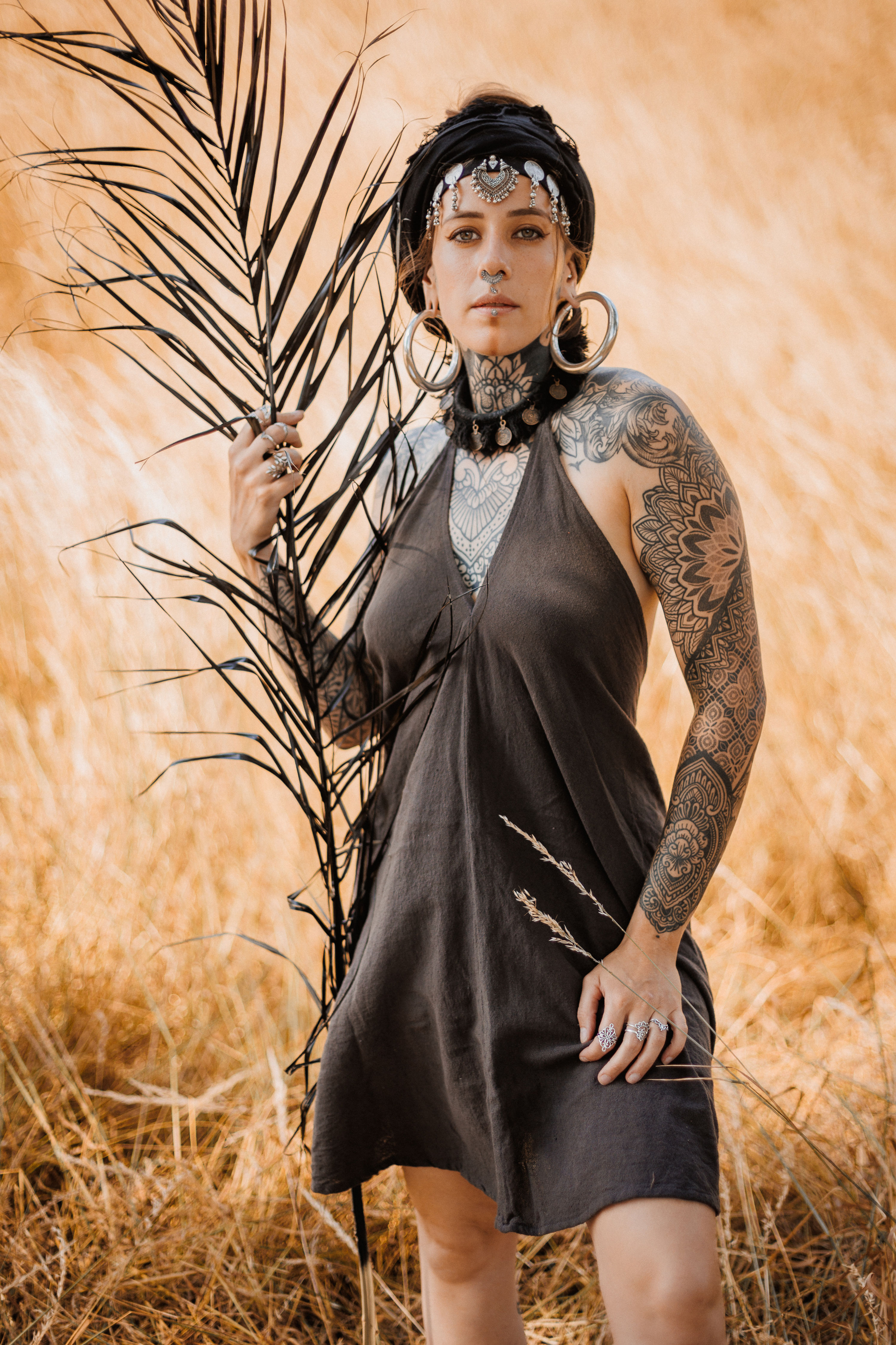Maxi dress noir