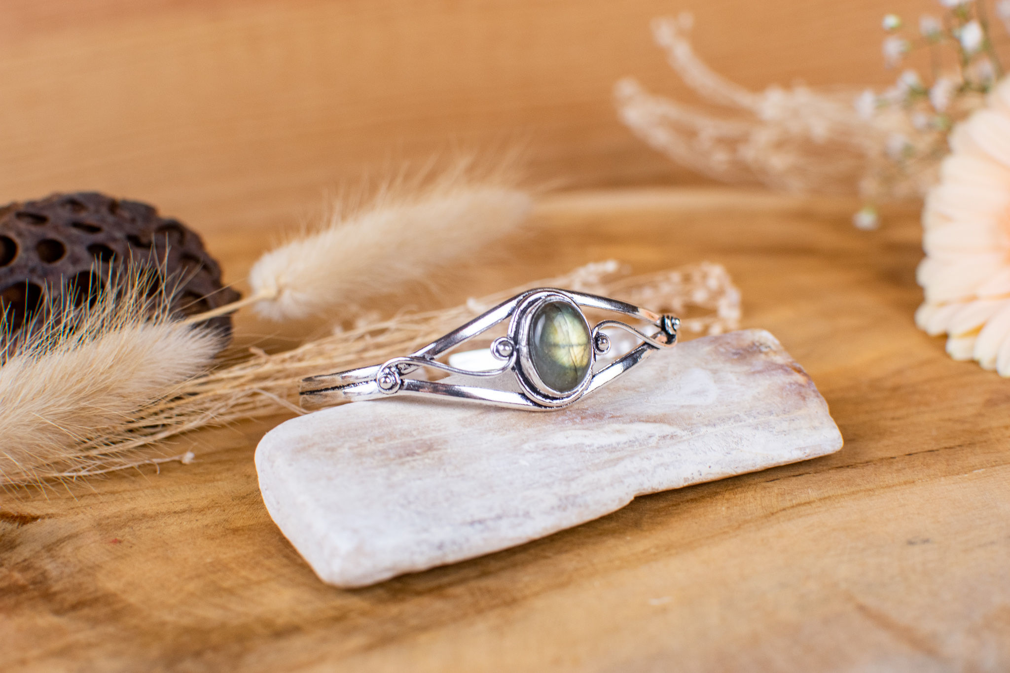 Bracelet labradorite