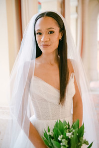 The lovely bride Mimi.