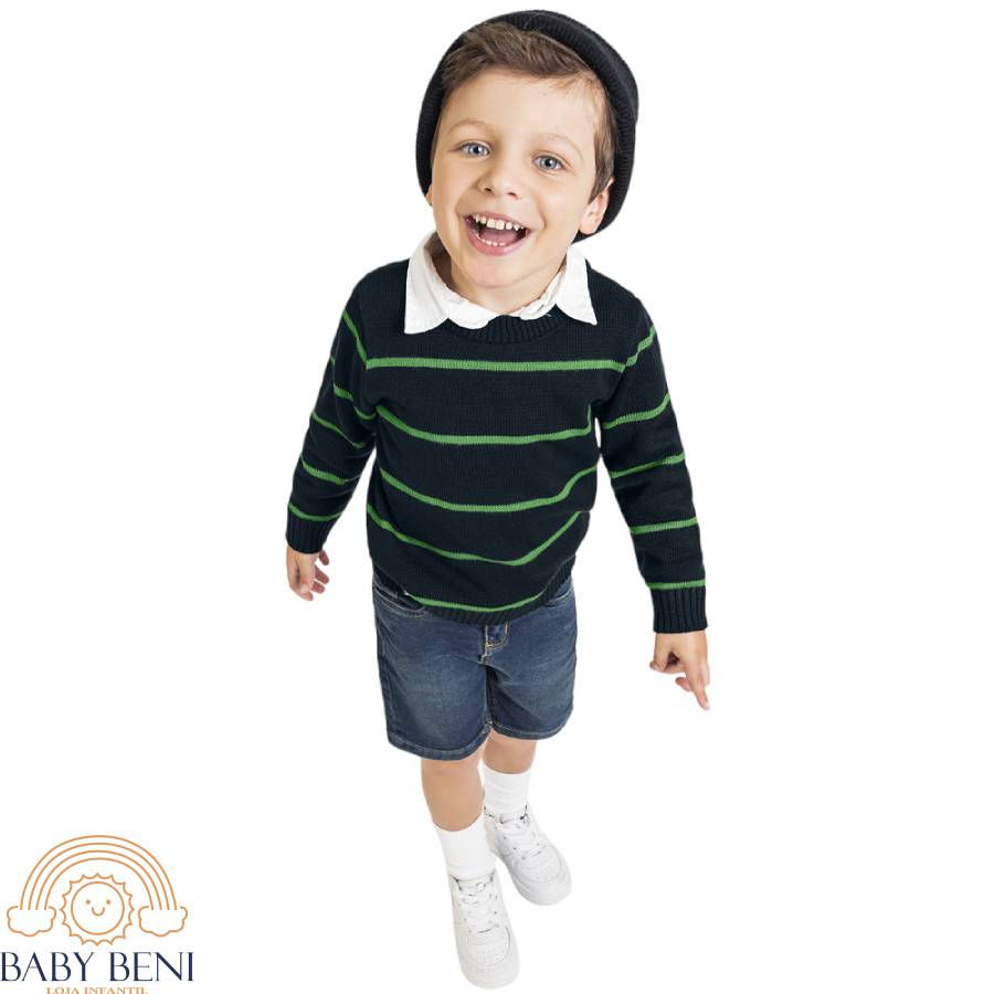 Casaco tricot Play Marinho - 1718