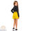 Miniatura: Conjunto Blusa manga longa Shorts Saia Amarelo e Cinto Pochete - 1151