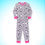 Miniatura: Pijama manga longa malha Panda Yoga - 1185