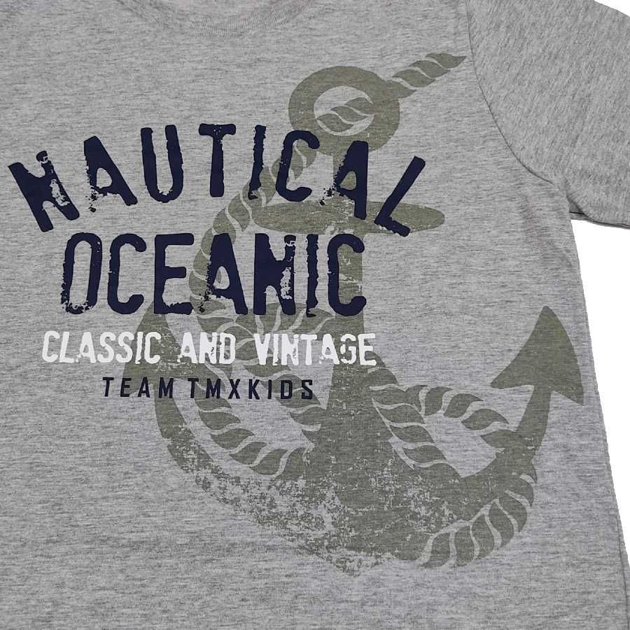 Miniatura: Conjunto Camiseta Cinza e shorts Moletinho Oceanic - 6281