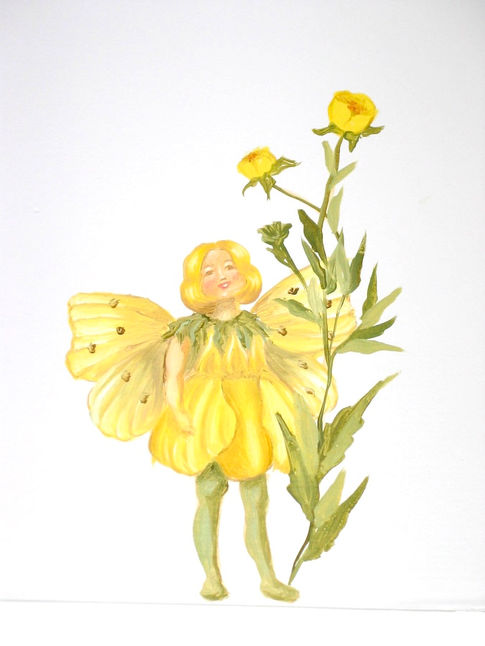 Litlle girl’s room mural-6