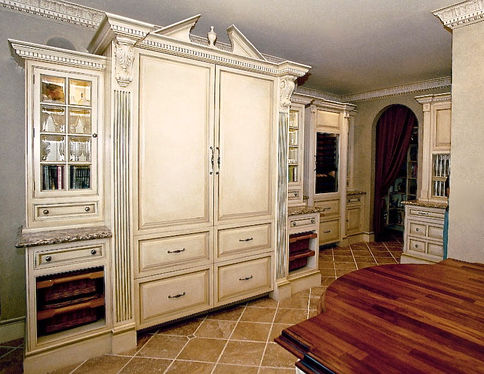 Clive Christian Kitchen with green details-1