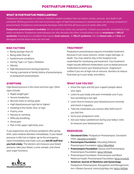 POSTPARTUM PREECLAMPSIA