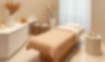 natural aesthetic for a medical spa, minimalist, beige and camel and white tones.jpg