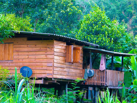 How To Get Clean in a Karen Village: a Breathtaking Bucket Shower