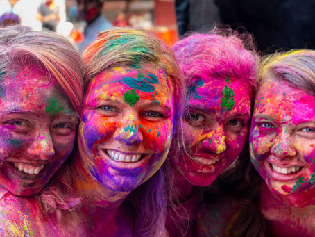 Celebrating Holi in Rishikesh: A Travel Break, a Color Fight, and a Bit of Beatles Vibe