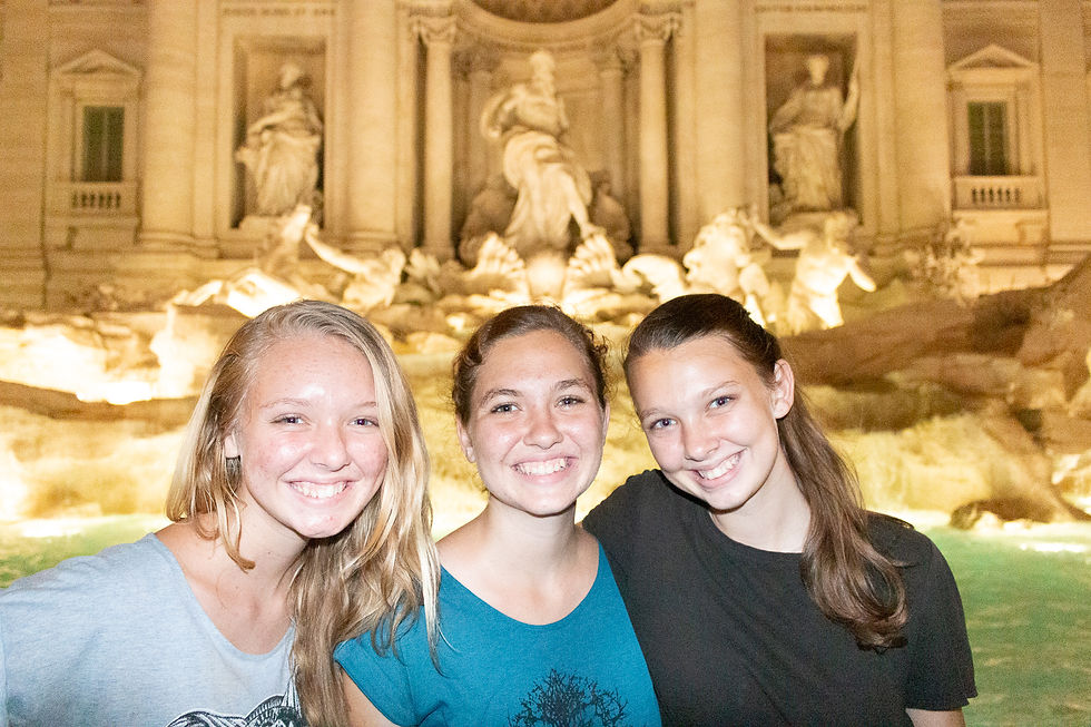 This was a special night for me. It was the night my kids fell in love with Rome, one of my favorite cities on the planet.
