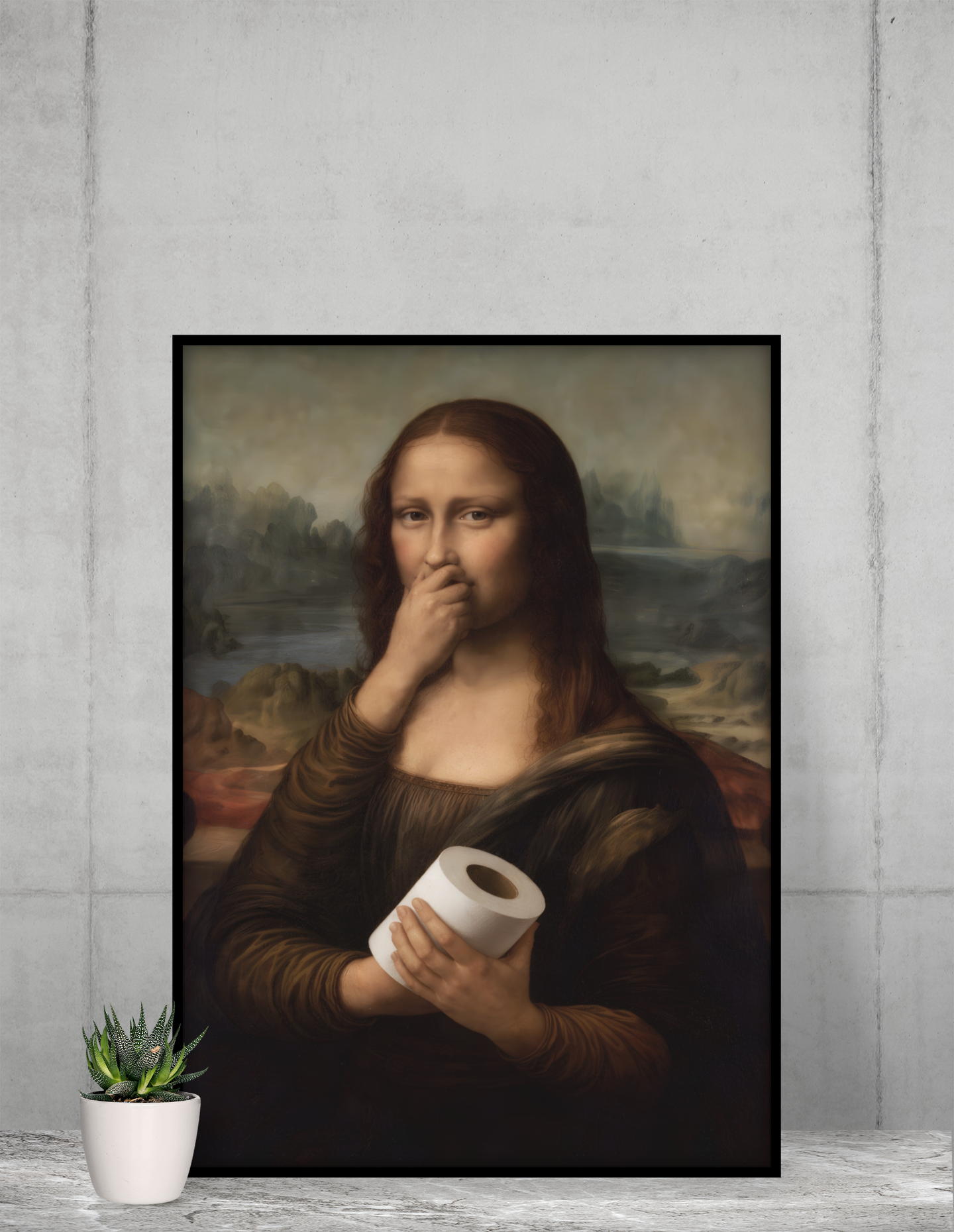 Mona Lisa Wall Frame