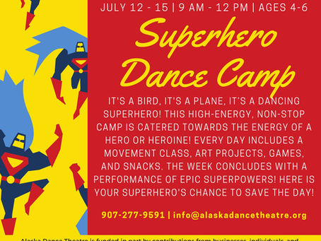 Scholarships & Summer Camps! Superheroes to the Rescue!