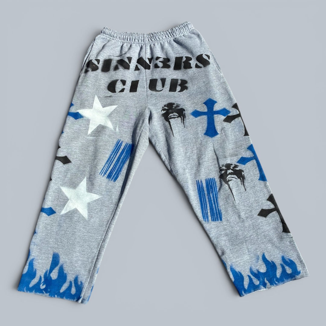 "Blue Cosmic" Sweatpants