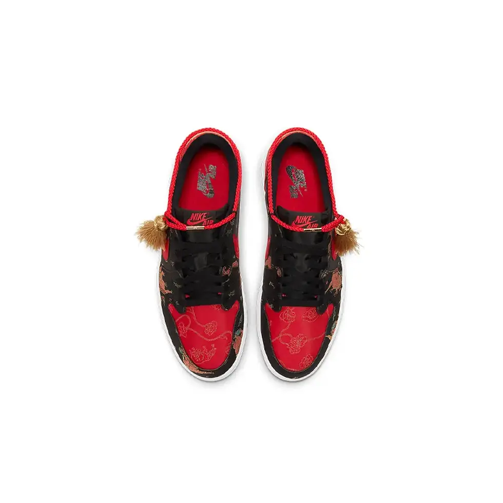 Thumbnail: Air Jordan 1 Low 'OG Chinese New Year Black University Red'