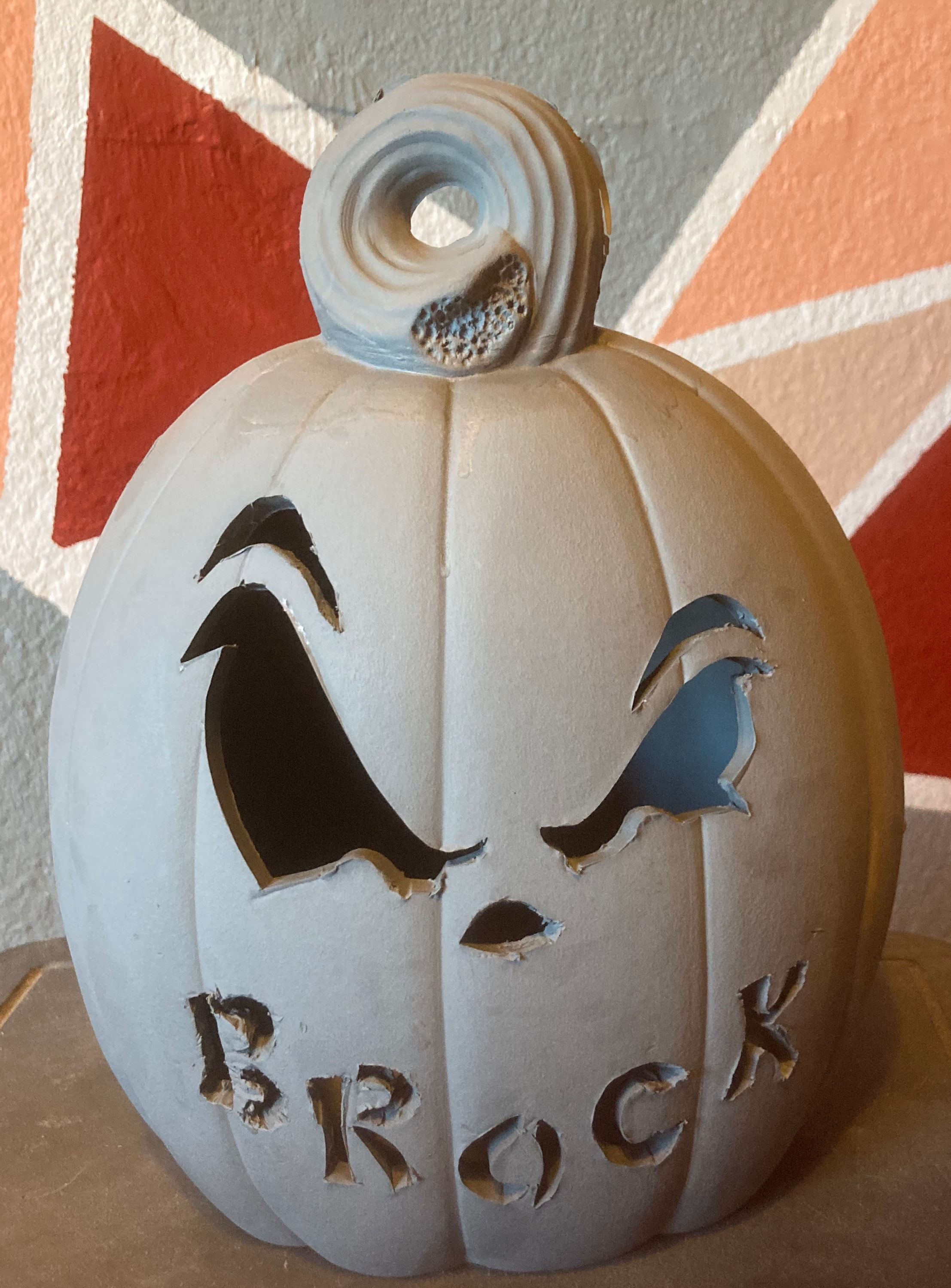 Personalized Pumpkin 11"T x 8.75"W