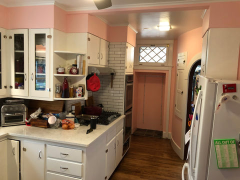 Kitchen painted and cabinets painted in Pittsford NY