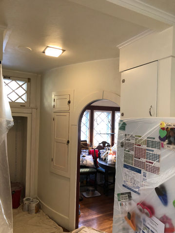Kitchen before painting