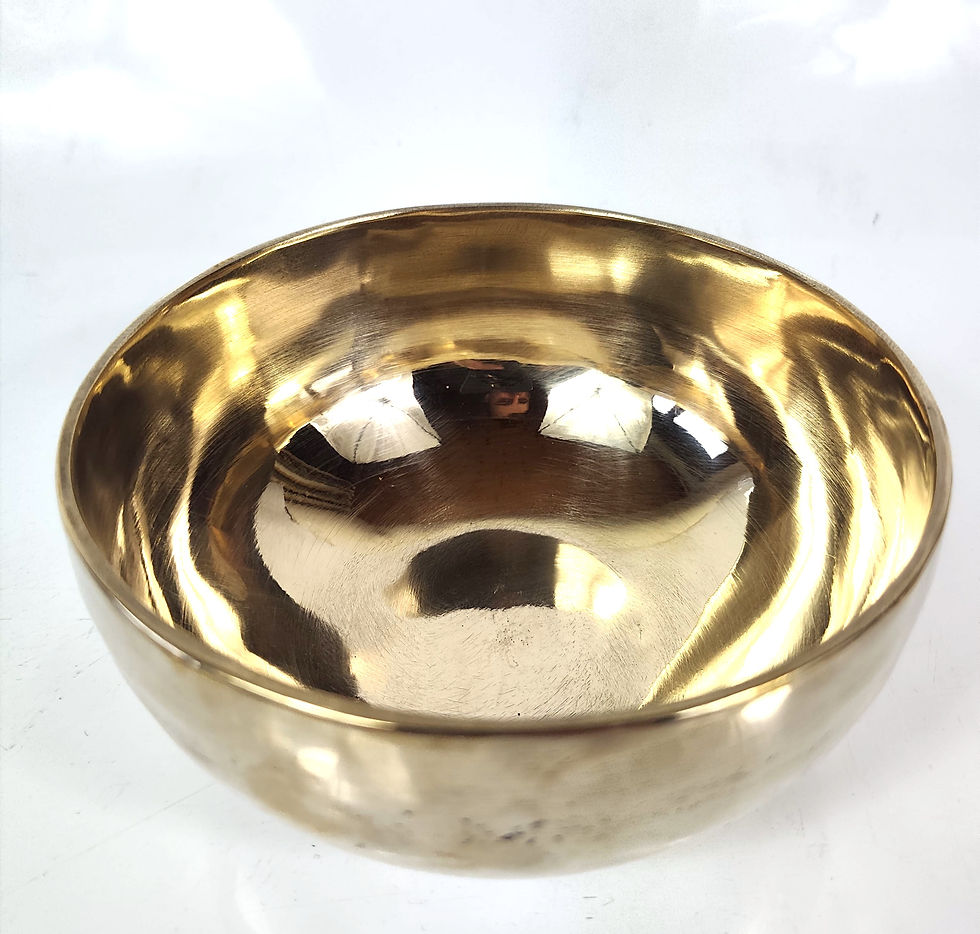 Miniaturbild: Klangschale Kopf - 457gr. 13 cm - poliert  - Klangmassage Meditation Therapie