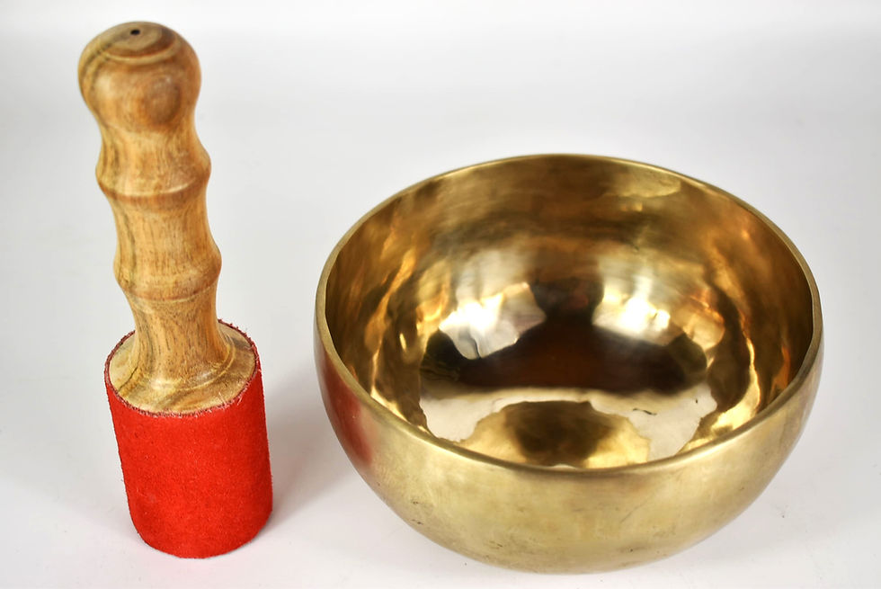 Klangschale - 885 gr. 17 gr. - poliert - Herzschale - Therapie & Meditation