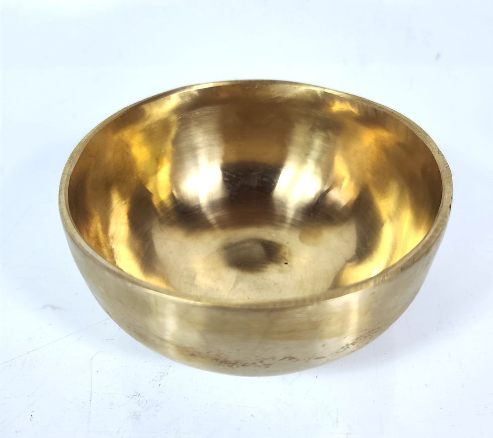 Miniaturbild: Klangschale Kopf - 445 gr. 13 cm - matt - Klangmassage Meditation Therapie