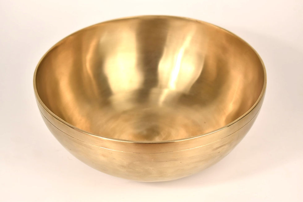 Universal Klangschale - Therapieschale - matt - ca 1000 gr. 22 cm - Klangmassage