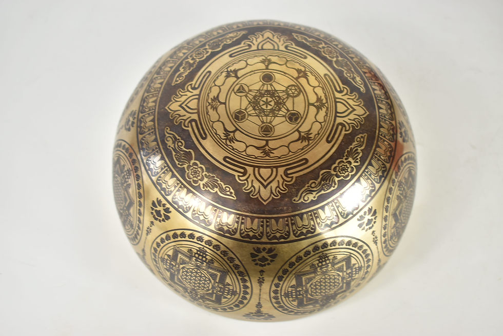 Miniaturbild: Klangschale - Mandala - 1177 gr. 20 cm Klangmassage Meditation