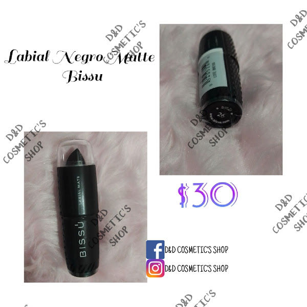 Labial Matte bissú Negro