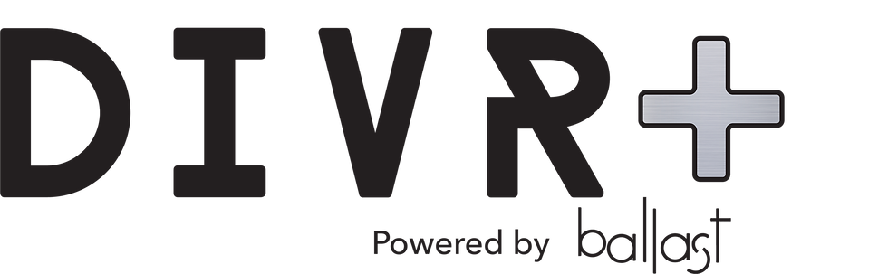 Logo DIVR+ VR snorkeling